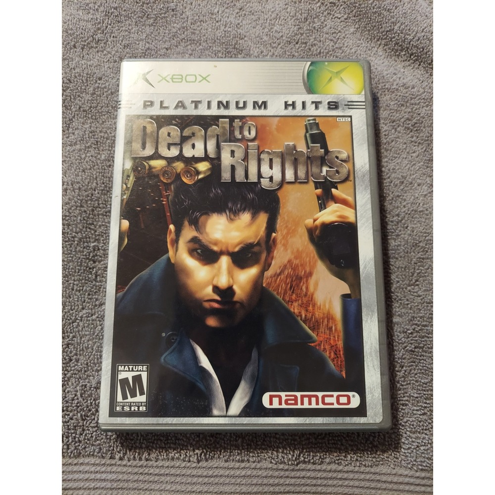 Xbox Platinum Hits Dead to Rights Video‎ Game Complete in Case